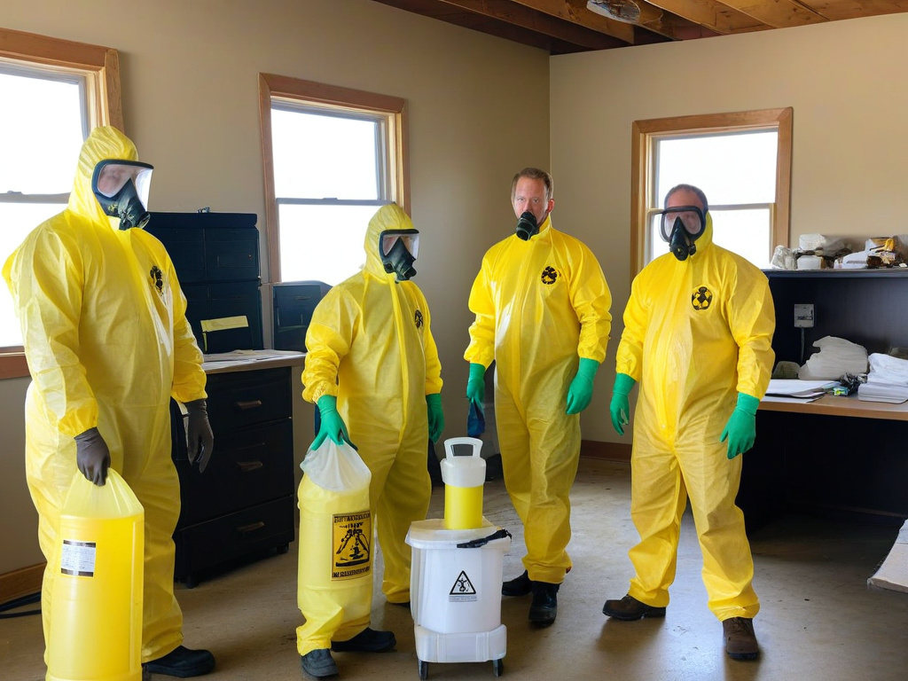 Yankton Bio Hazard Cleanup team